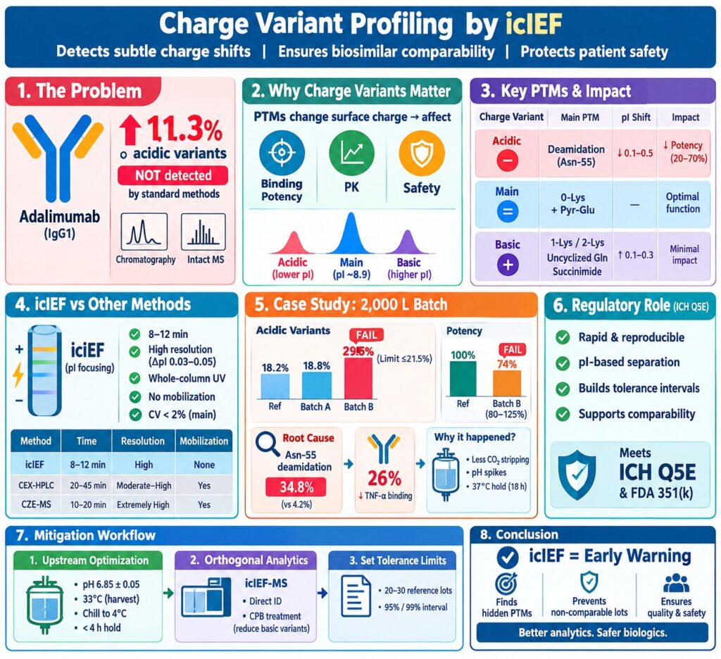 Charge Variant Profiling by icIEF