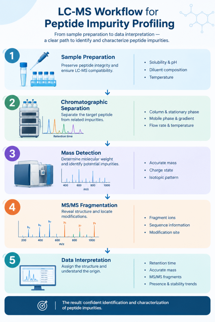 LC-MS Workflow for Peptide Impurity Profiling