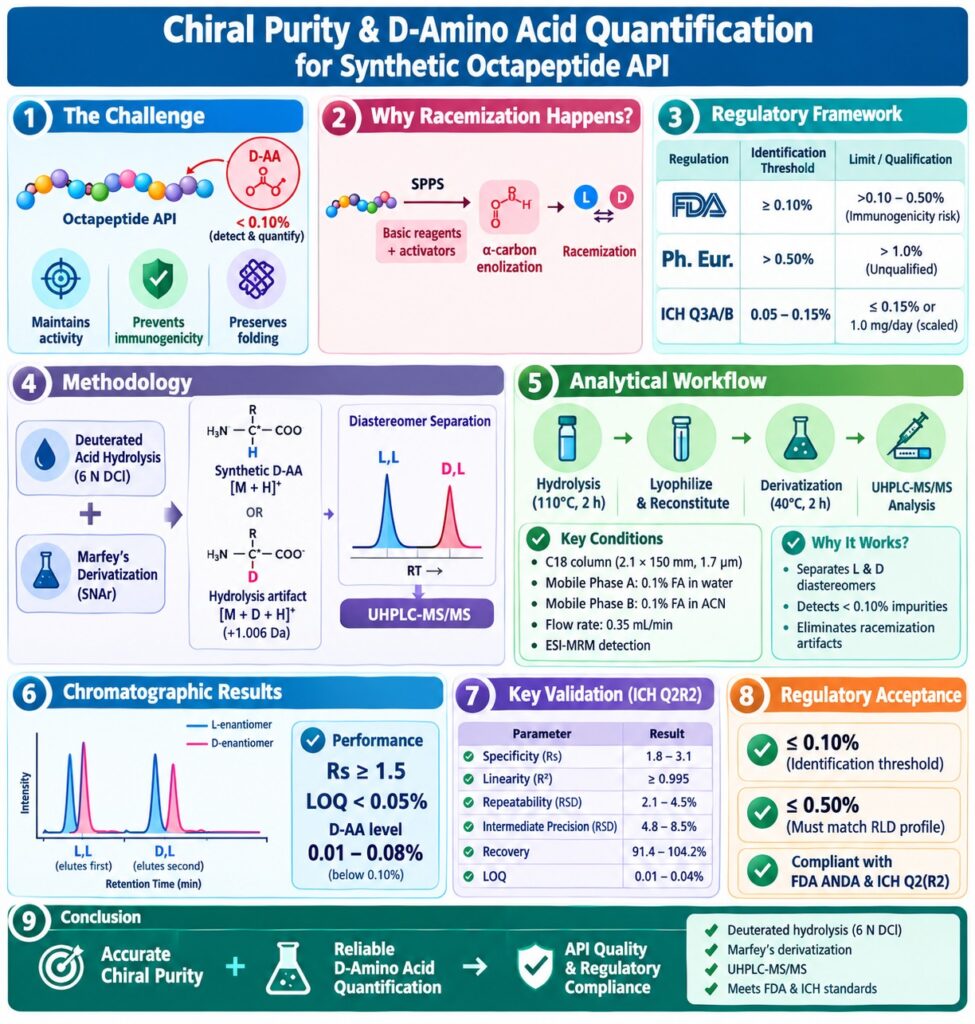 Chiral Purity Testing and D-Amino Acid Quantification