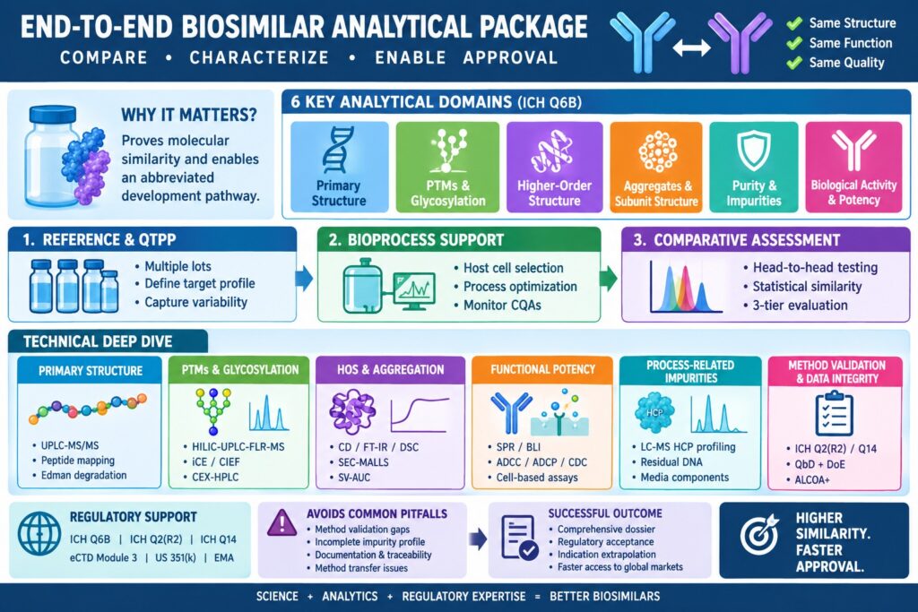 End-to-End Biosimilar Analytical Package