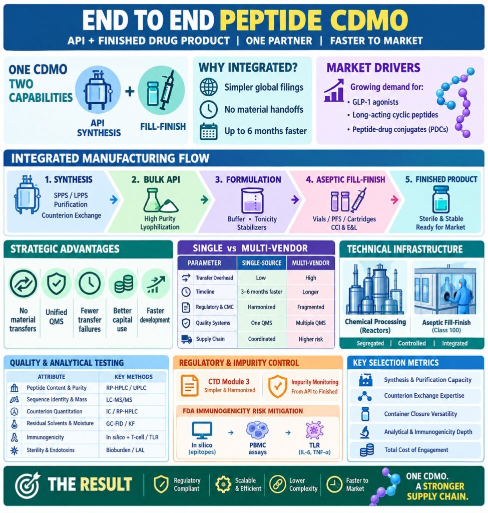 End to End Peptide CDMO