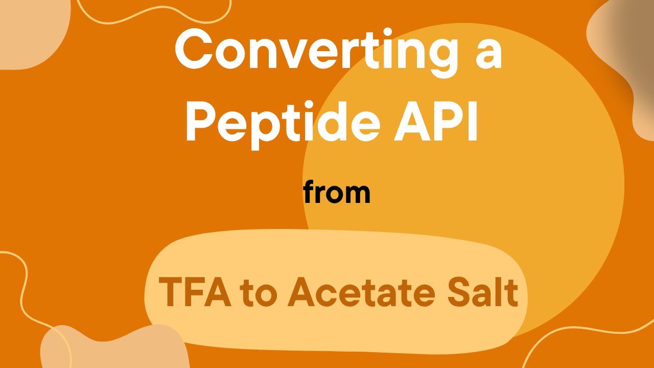 Peptide Counterion Exchange Case Study