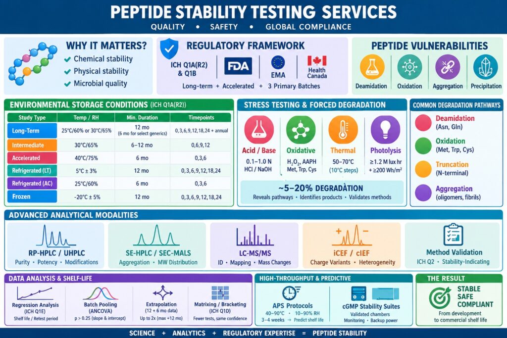 Peptide Stability Testing Services