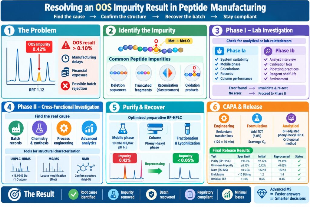 Resolving an Out-of-Specification Impurity Result