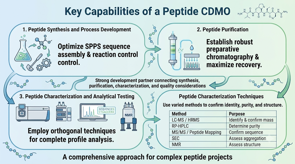 Key Capabilities of a Peptide CDMO