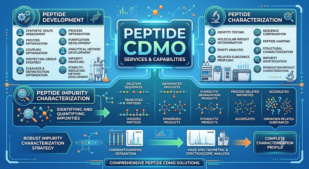 What Are the Main Peptide CDMO Services?