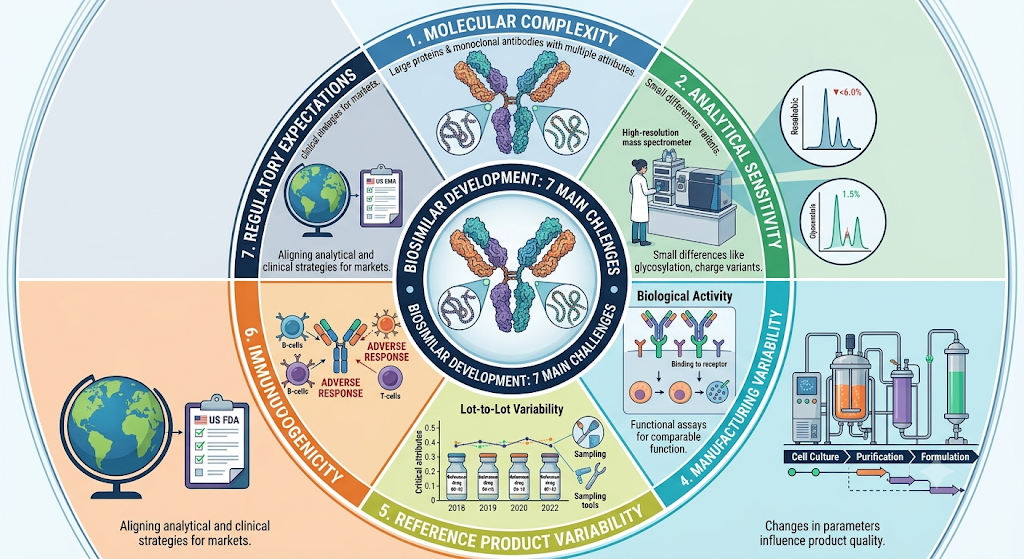 What Are the Main Challenges in Biosimilar Development?
