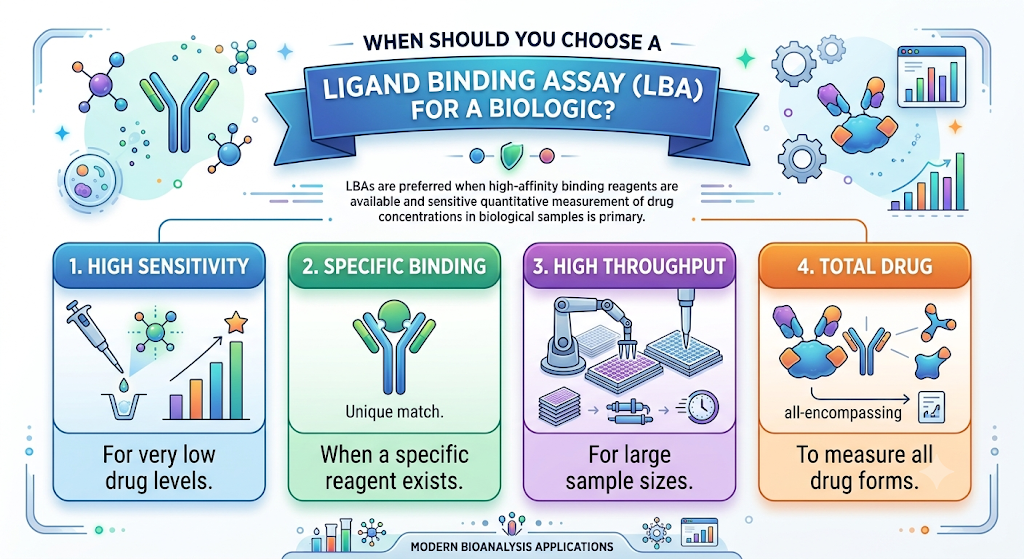 When Should You Choose a Ligand Binding Assay for a Biologic?