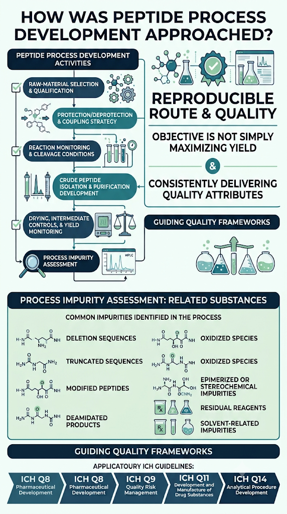 How Was Peptide Process Development Approached?