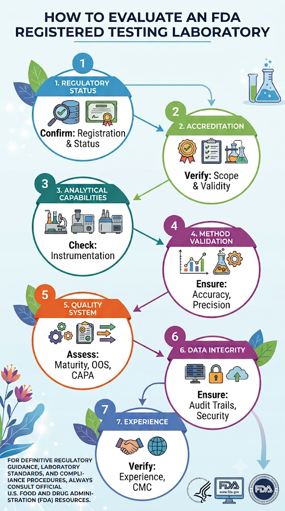 How to Evaluate an FDA Registered Testing Laboratory
