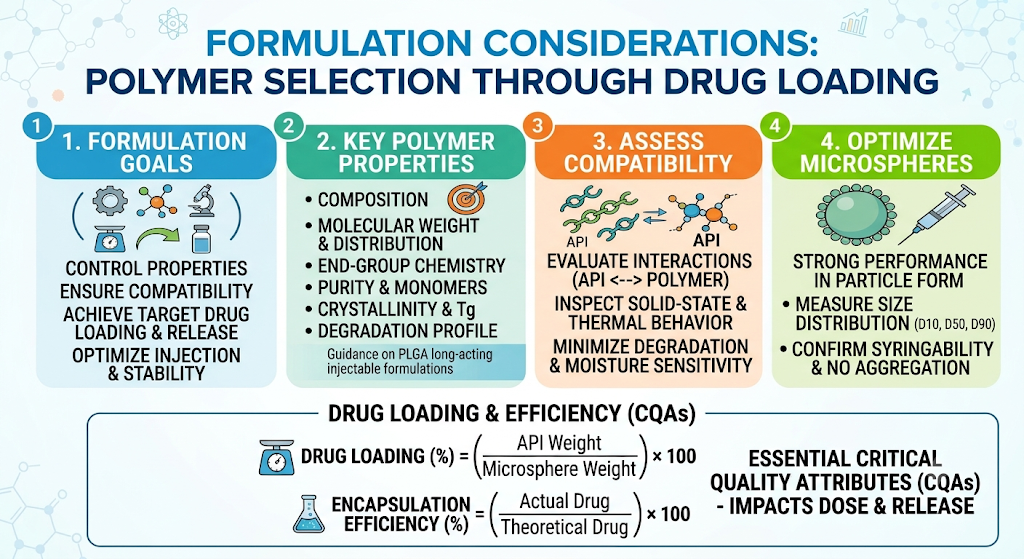 Formulation Considerations: Polymer Selection Through Drug Loading