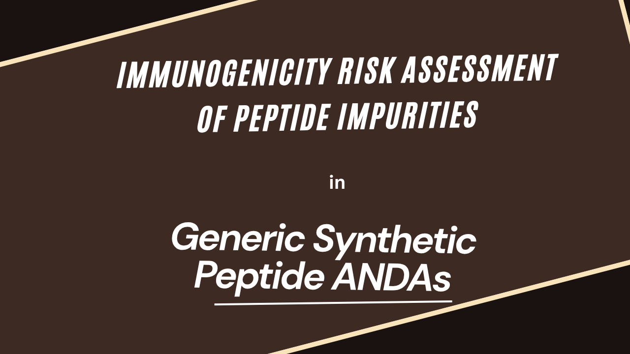 Immunogenicity Risk Assessment of Peptide Impurities