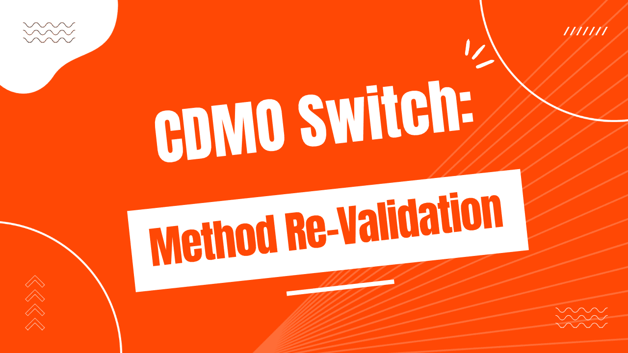 Analytical Method Transfer and Re-Validation