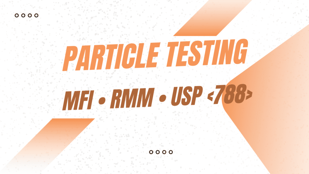 Subvisible and Visible Particle Testing Service