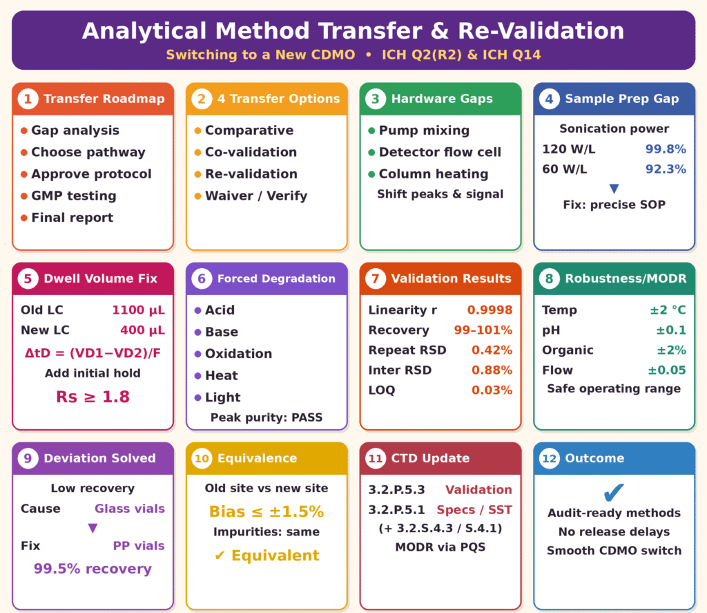 Analytical Method Transfer and Re-Validation