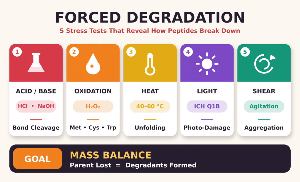 Stability Testing and Forced Degradation Studies