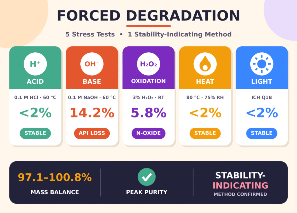 Forced Degradation Studies and Stability-Indicating Assays