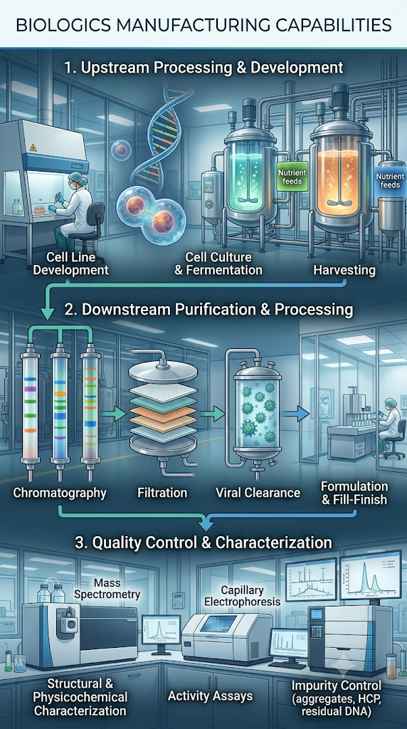 Biologics Manufacturing Capabilities