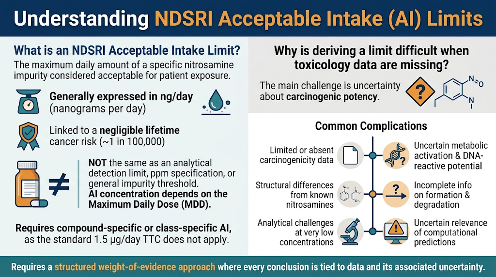 What Is an NDSRI Acceptable Intake Limit?