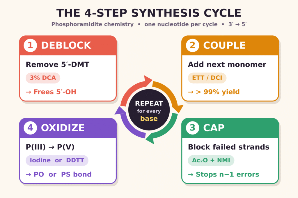 Four-Step Synthesis Cycle
