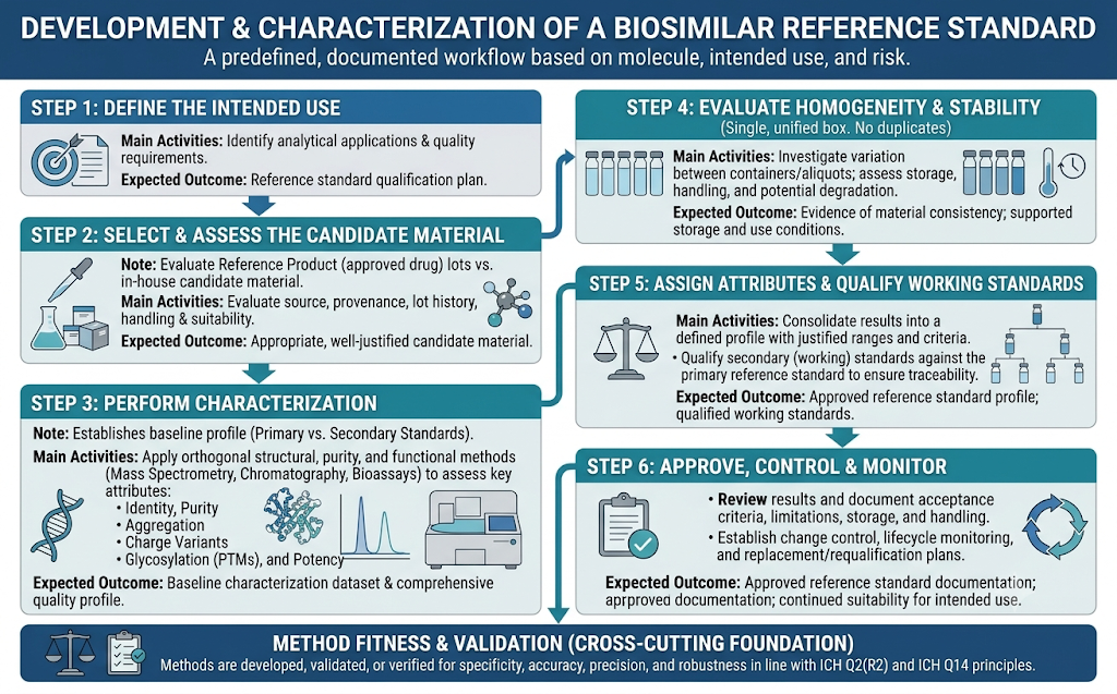 How Is a Biosimilar Reference Standard Developed and Characterized?