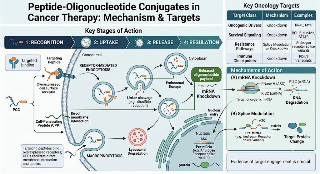 How Do Peptide-Oligonucleotide Conjugates Work in Cancer Therapy?