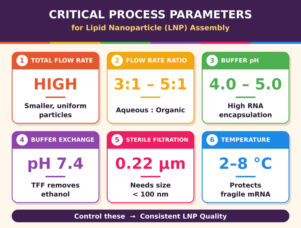 Critical Process Parameters in Continuous Flow Assembly