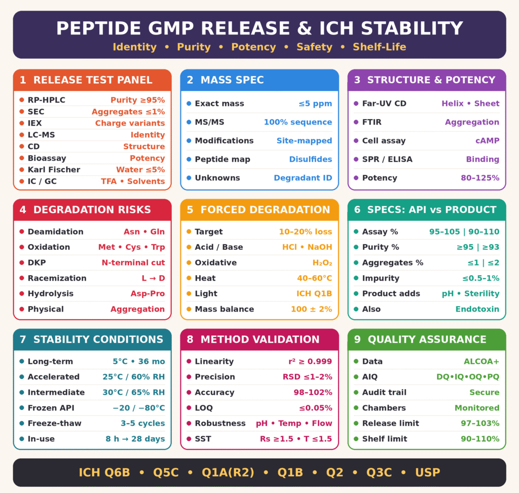 GMP Release and ICH Stability Testing