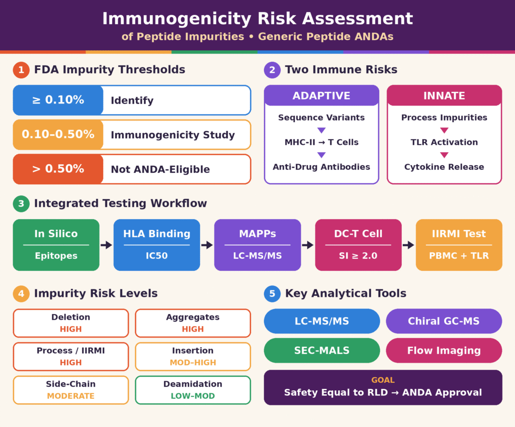 Immunogenicity Risk Assessment of Peptide Impurities