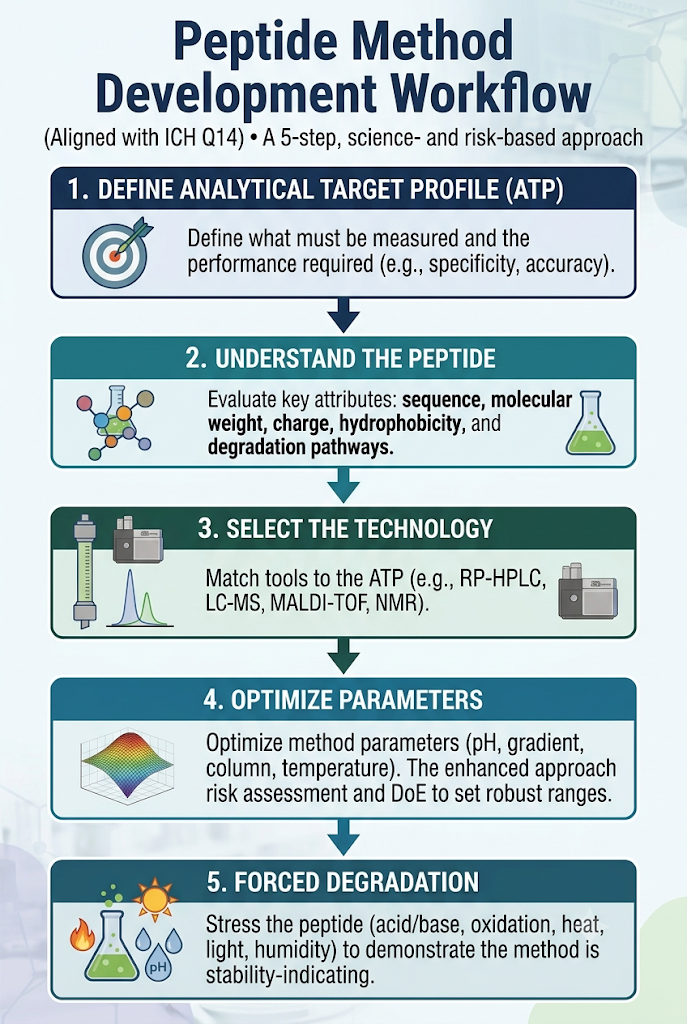 How Does ICH Q14 Change Peptide Method Development?