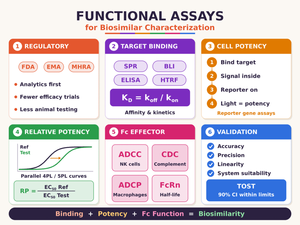 Functional Assays for Biosimilar Characterization