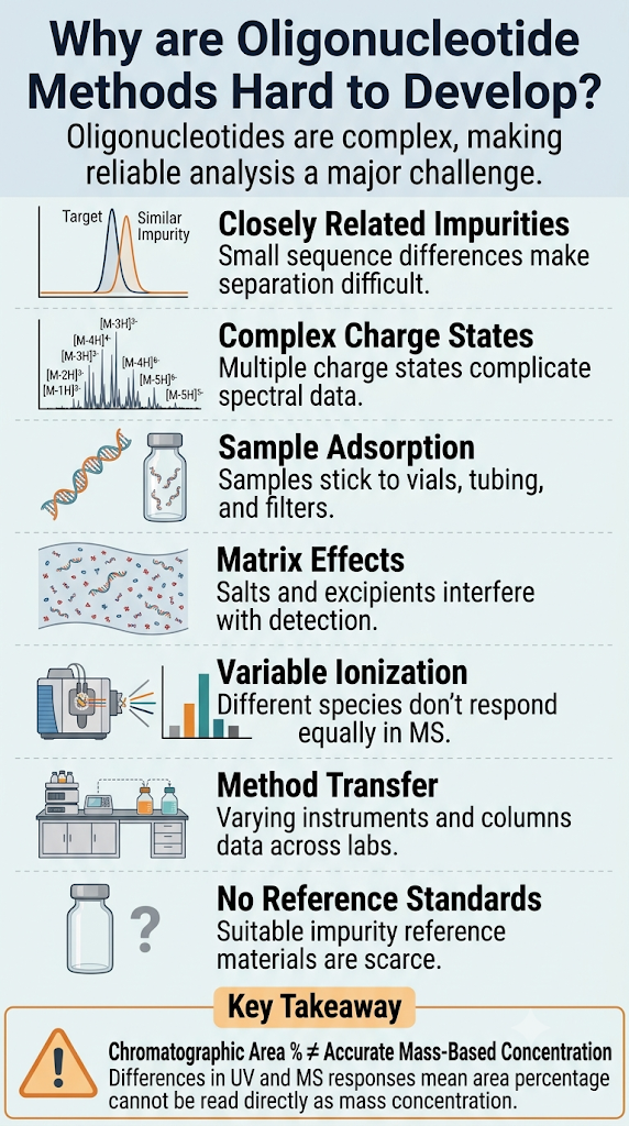What Makes Reliable Oligonucleotide Analytical Methods Hard to Develop?