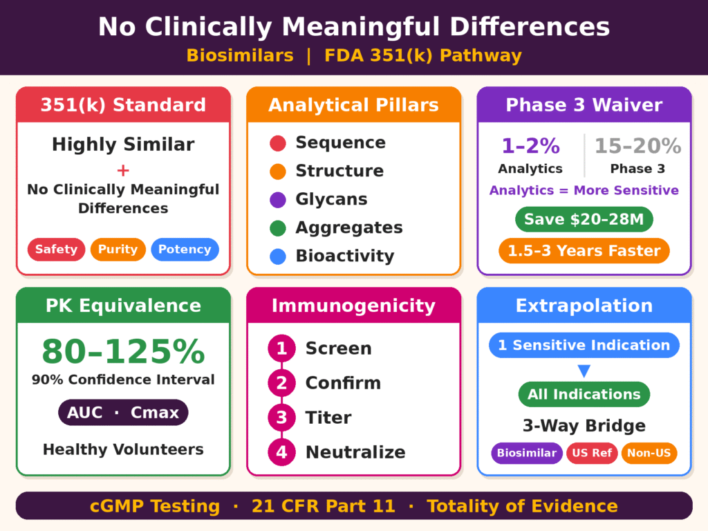No Clinically Meaningful Differences Biosimilar
